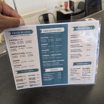 FryDay Fish - Menu - Seafood Near Me - Collierville, Tennessee