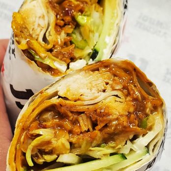 Jimmy John's - Thai Chicken Wrap with extra satay sauce. - Delis Near Me - Salt Lake City, Utah Jimmy John's - Thai Chicken Wrap with extra satay sauce. - Delis Near Me - Salt Lake City, Utah