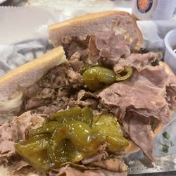 The Brown Onion - Italian beef with sweet peppers