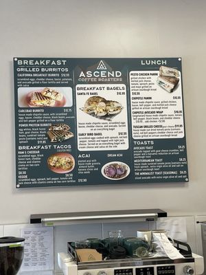 Menu photo 2 Ascend Coffee Roasters Vista, CA