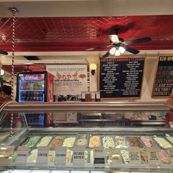 Pop’s Old Fashioned Ice Cream - Interior - Ice Cream & Frozen Yogurt Near Me - Alexandria, Virginia Pop’s Old Fashioned Ice Cream - Interior - Ice Cream & Frozen Yogurt Near Me - Alexandria, Virginia