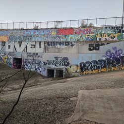 Balcones District Park - Just another view of the graffiti wall