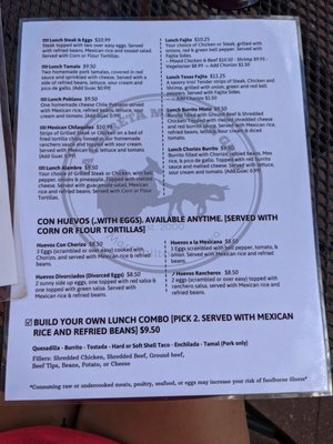 Menu photo 4 La Carreta Mexican Grill Marshalltown, IA
