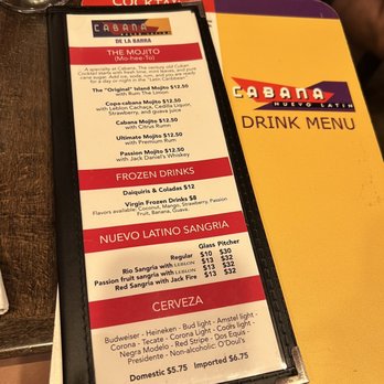 Cabana - Menu - Latin American Near Me - Forest Hills, New York Cabana - Menu - Latin American Near Me - Forest Hills, New York