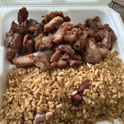 Fried pork- I thought it was the chicharron but it's not.