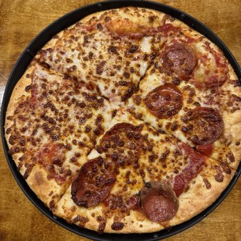 TailGate Brewery - 8" Cheese pizza half pepperoni - Breweries Near Me - Nashville, Tennessee TailGate Brewery - 8" Cheese pizza half pepperoni - Breweries Near Me - Nashville, Tennessee