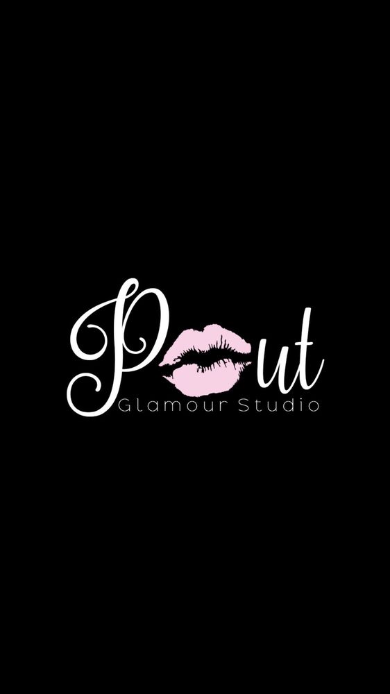 Pout Glamour Studio Logo