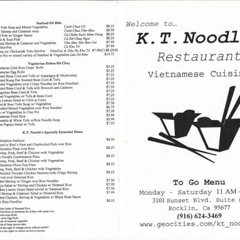 KT Noodles - Vietnamese Near Me - Rocklin, California KT Noodles - Vietnamese Near Me - Rocklin, California