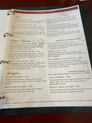 Menu photo 2 Mama’s Mercantile & Eatery Grass Lake, MI