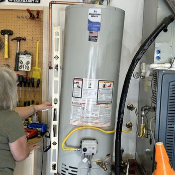 Anytime Home Services - Water heater not vertical - Plumbing Near Me - Gilbert, Arizona Anytime Home Services - Water heater not vertical - Plumbing Near Me - Gilbert, Arizona