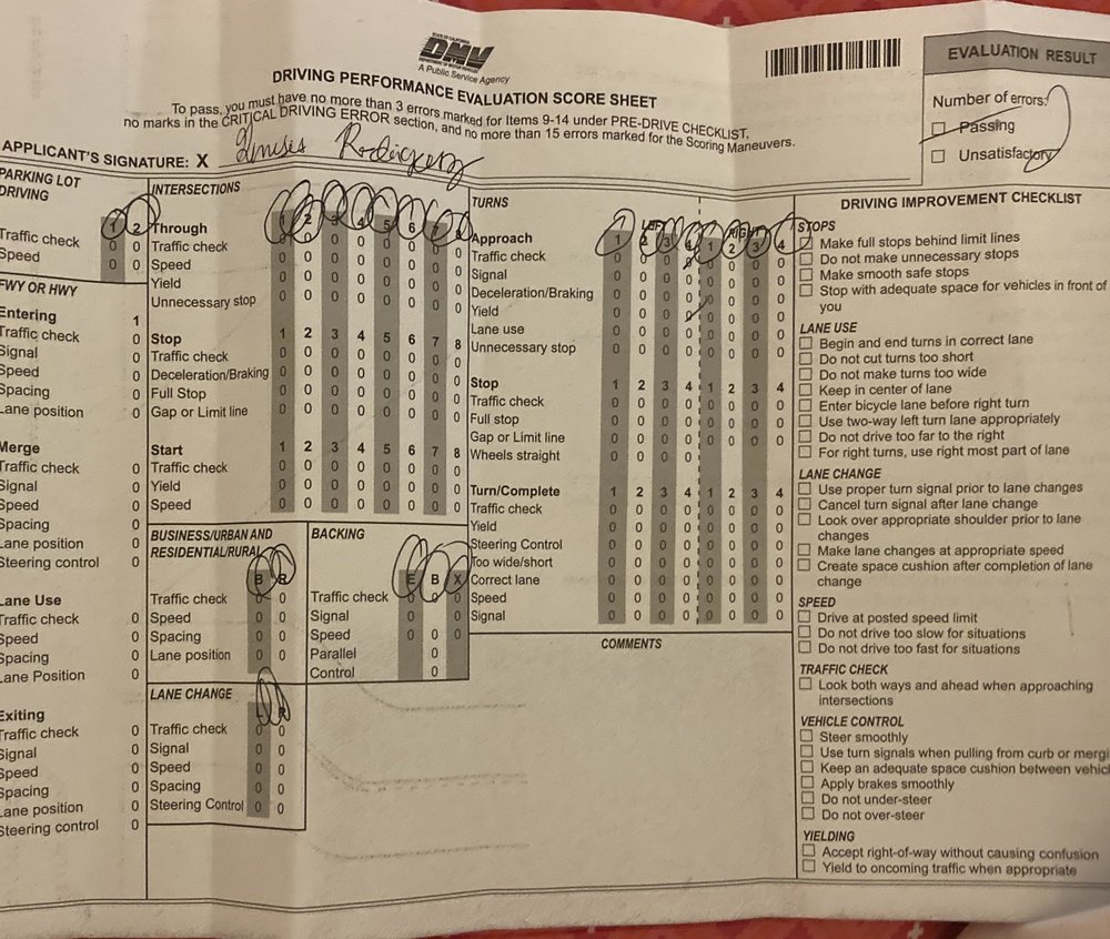 BUMPERS DRIVING SCHOOL Updated October 2024 14300 Elsworth St