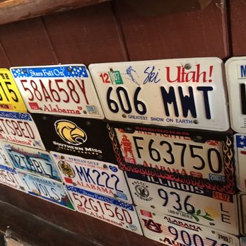Dreamland BBQ - Love the car tags - Barbeque Near Me - Birmingham, Alabama