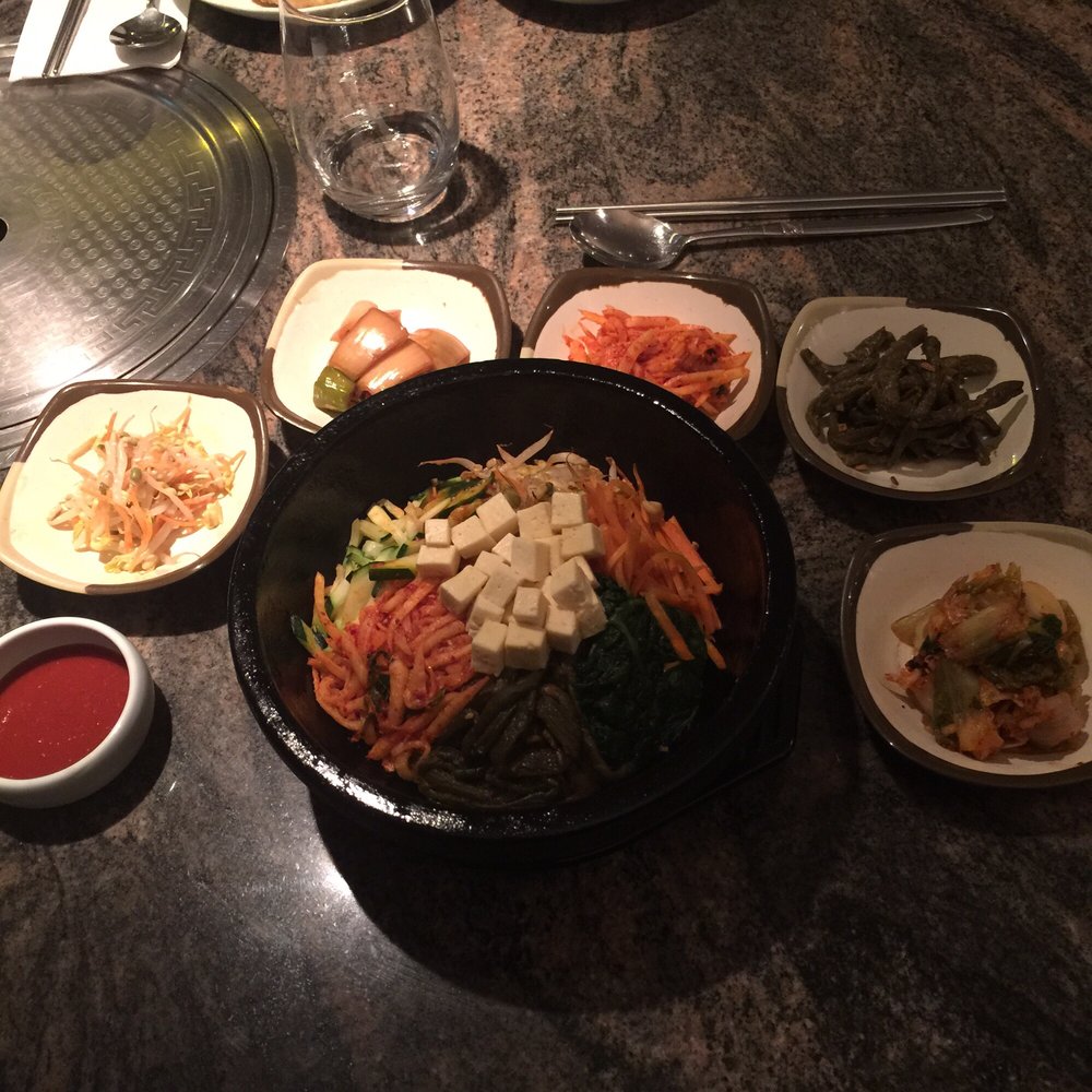 Excellent vegetarian bibimbap Excellent vegetarian bibimbap