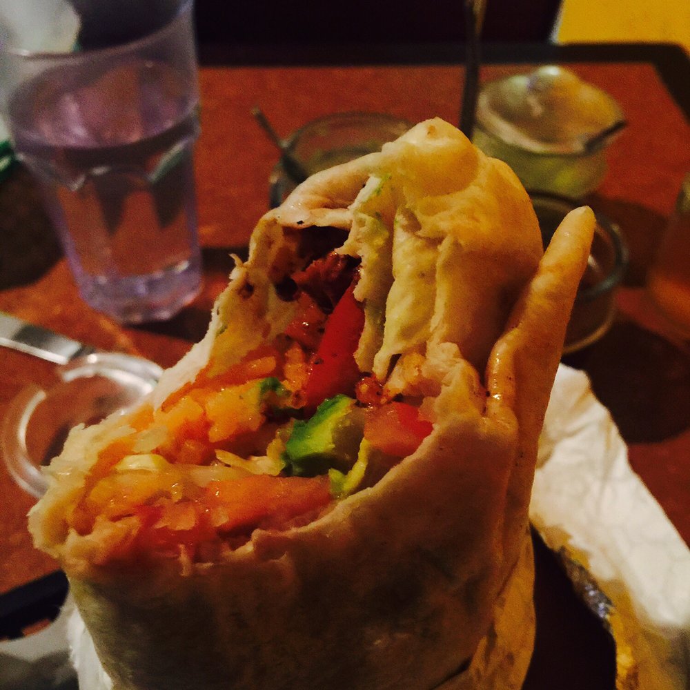 Border Grill Fresh-Mex - Violated chicken Chicago burrito. They screwed up my order and put sour cream on it. - Tacos Near Me - Orlando, Florida