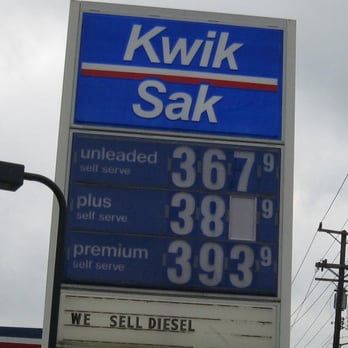 Kwik Sak - the price of a gas station - Convenience Stores Near Me - Nashville, Tennessee