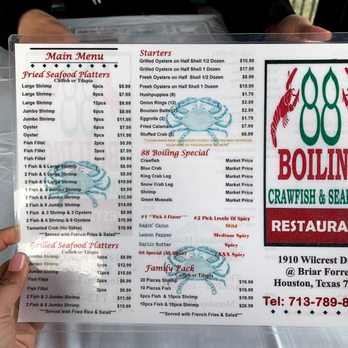 88 Boiling Crawfish And Seafood - Menu - Seafood Near Me - Houston, Texas 88 Boiling Crawfish And Seafood - Menu - Seafood Near Me - Houston, Texas