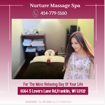 Nurture Massage Spa - The full body massage targets all the major areas of the body that are most subject to strain and discomfort including the ne... - Massage Therapy Near Me - Franklin, Wisconsin Nurture Massage Spa - The full body massage targets all the major areas of the body that are most subject to strain and discomfort including the ne... - Massage Therapy Near Me - Franklin, Wisconsin