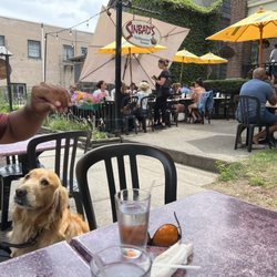 Sinbad's Mediterranean Cuisine - Large outside eating area