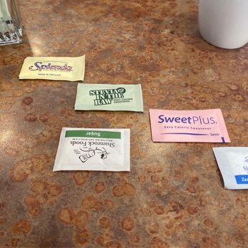 Blackberry Cafe - Sweetener options. Stevia!! - Breakfast & Brunch Near Me - Chandler, Arizona