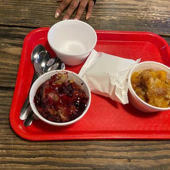 Cooper's Old Time Pit Bar-B-Que - Cobbler - Barbeque Near Me - Austin, Texas