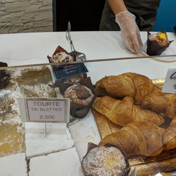 J.Multari - Tourte De Blettes (2,50€) - 4 stars. Muffin lemon (2,40€) - 4 stars. Sun breakfast 2018-10-28 - Salad Near Me - Nice, 06