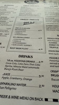 Menu photo 2 Cock Robin Sebastopol, CA