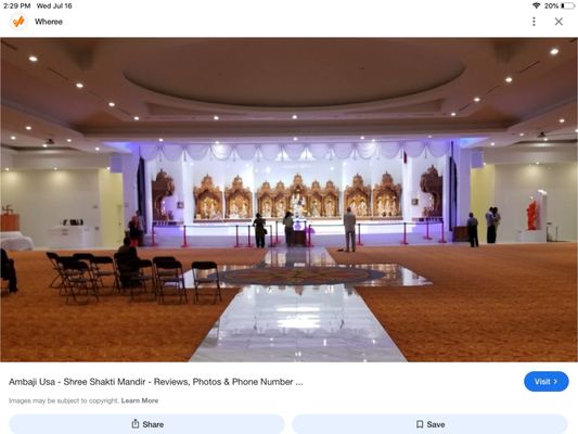 Ambaji USA Shree Shakti Mandir