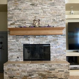 Fireplace remodel