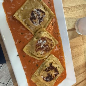 Seaworthy Kitchen & Bar - Lobster Ravioli - Seafood Near Me - Carolina Beach, North Carolina Seaworthy Kitchen & Bar - Lobster Ravioli - Seafood Near Me - Carolina Beach, North Carolina
