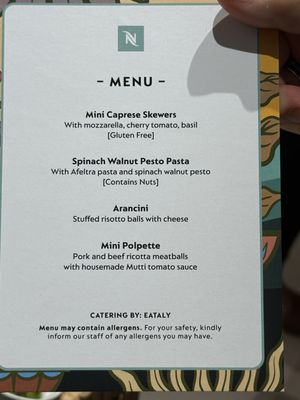 Menu photo 4 Nespresso Santa Clara, CA