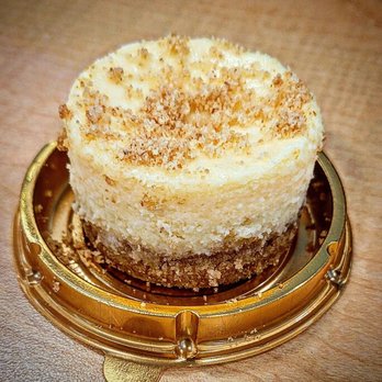 Patty's Cheesecakes - a cheesecake on a gold plate - Bakeries Near Me - St. Louis, Missouri