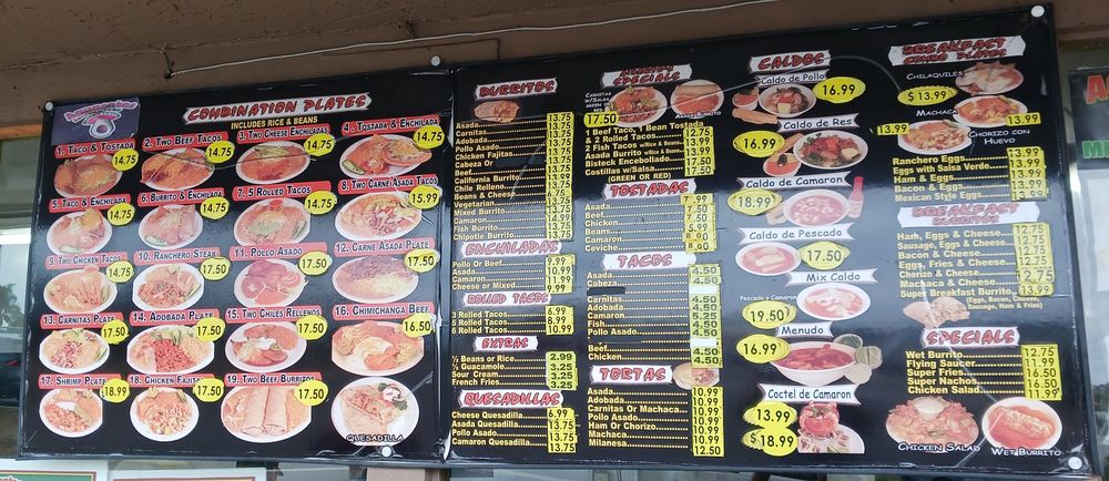 Aguacates Mexican Food