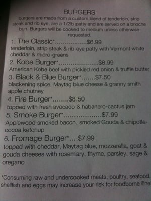 Menu photo 8 Dempsey's Burger Pub Lawrence, KS