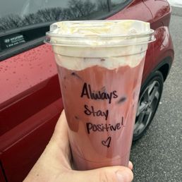 Red velvet latte