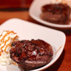 Miss Kim - Chocolate Mochi Cake ($7) - not great. Reminds me more of a brownie than mochi. Surprisingly salty. Whipped cream has miso caramel.