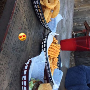 Burger Barn - Onion Rings, Waffle Fries, Mushroom Swiss Burger - Burgers Near Me - Pollock Pines, California Burger Barn - Onion Rings, Waffle Fries, Mushroom Swiss Burger - Burgers Near Me - Pollock Pines, California