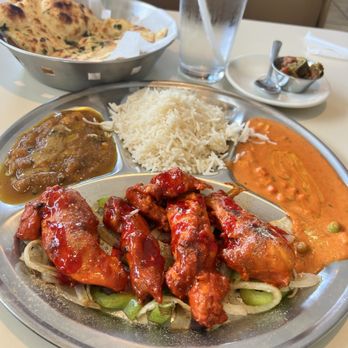Papa's India Grill - Chicken tikka lunch, small Achar (Indian Mixed Pickle), $2 add garlic naan - Indian Near Me - Moreno Valley, California Papa's India Grill - Chicken tikka lunch, small Achar (Indian Mixed Pickle), $2 add garlic naan - Indian Near Me - Moreno Valley, California