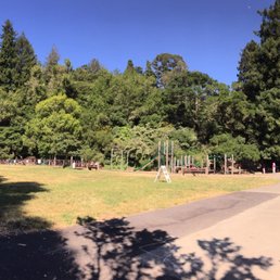 Beautiful park... basketball court just to the right so bring a ball.