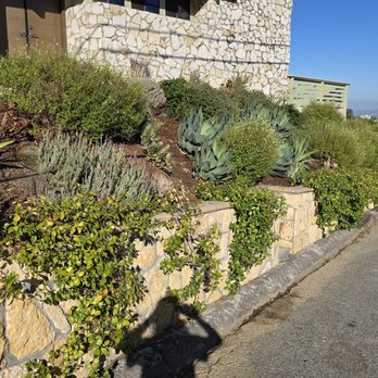 ACE Design & Build - Front hillside with retaining wall. - General Contractors Near Me - Los Angeles, California
