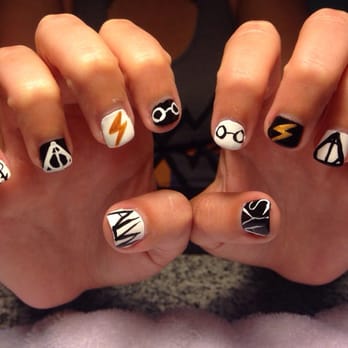 Wellington Day Spa - Harry Potter nails by Tiffany - Day Spas Near Me - Wellington, Florida Wellington Day Spa - Harry Potter nails by Tiffany - Day Spas Near Me - Wellington, Florida