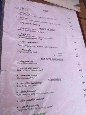 Menu photo 2 Prager Stuben Baden-Baden, BW