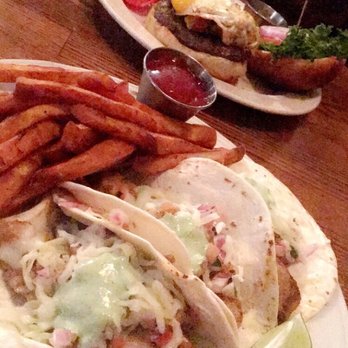 Lily's Seafood - Fish tacos and sweet potato fries - Breweries Near Me - Royal Oak, Michigan