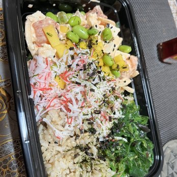 Tiger Plate - Medium build your own poke - Hawaiian Near Me - Costa Mesa, California