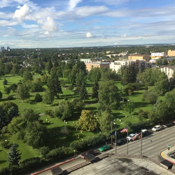 Sheraton Anchorage - View from the 12nd floor - Hotels Near Me - Anchorage, Alaska