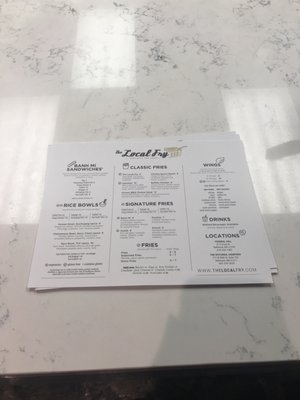 Menu photo 6 The Local Fry Baltimore, MD