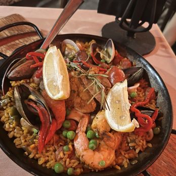 Cafe Sevilla - Rupestre Paella Single - Spanish Near Me - Costa Mesa, California