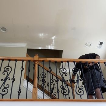 Absolute Plumbing & Excavating - 2nd level ceiling (plumber watching water drip) - Plumbing Near Me - Troy, Virginia Absolute Plumbing & Excavating - 2nd level ceiling (plumber watching water drip) - Plumbing Near Me - Troy, Virginia