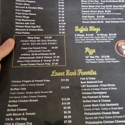 Lower Bank Tavern - Menu 05/26