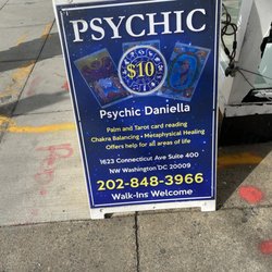 Psychic Readings By Danielle - Daniella, the psychic reader on Dupont Circle, Washington DC, surpassed my expectations with her insightful readings.