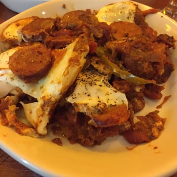 Renata's Kitchen - Shakshuka - pretty good, and the pita bread that comes with it is super soft - Middle Eastern Near Me - Philadelphia, Pennsylvania